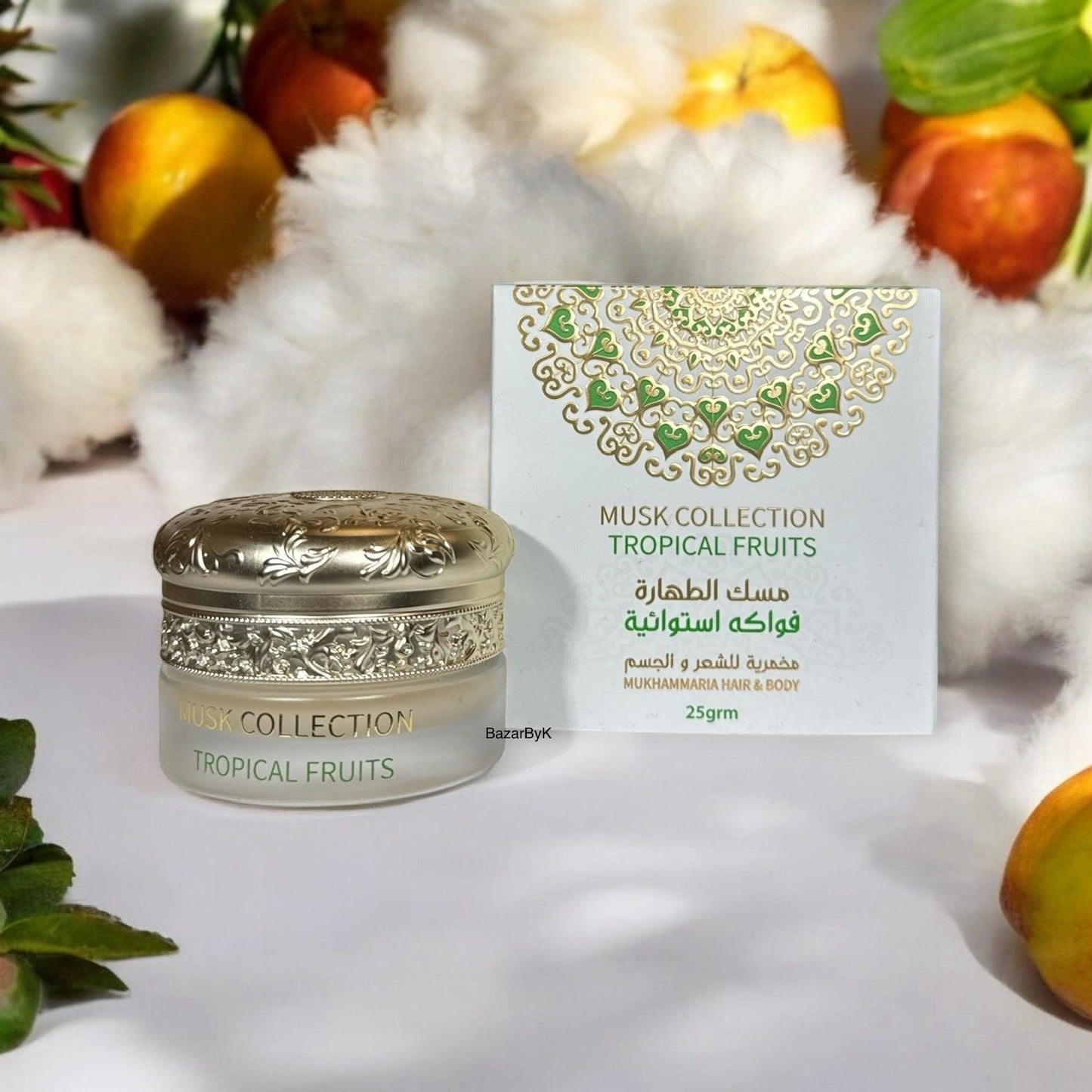Vaseline Mukhammaria - Musk Tahara Tropical Fruits - Gulf Orchid - BAZAR BY K