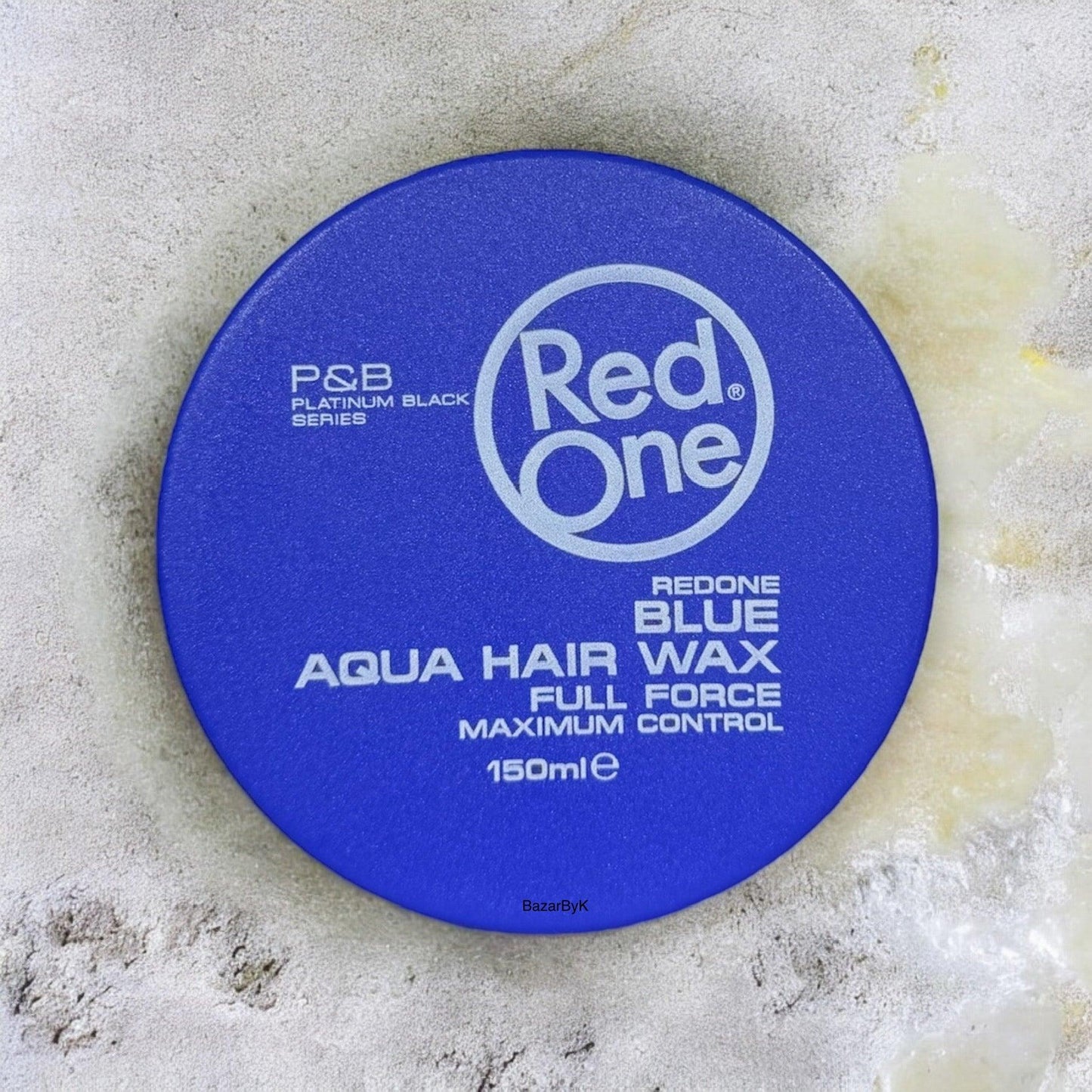 Cire Coiffante Red One Bleu - Aqua Hair Wax Fixation Forte 150 ml - BAZAR BY K