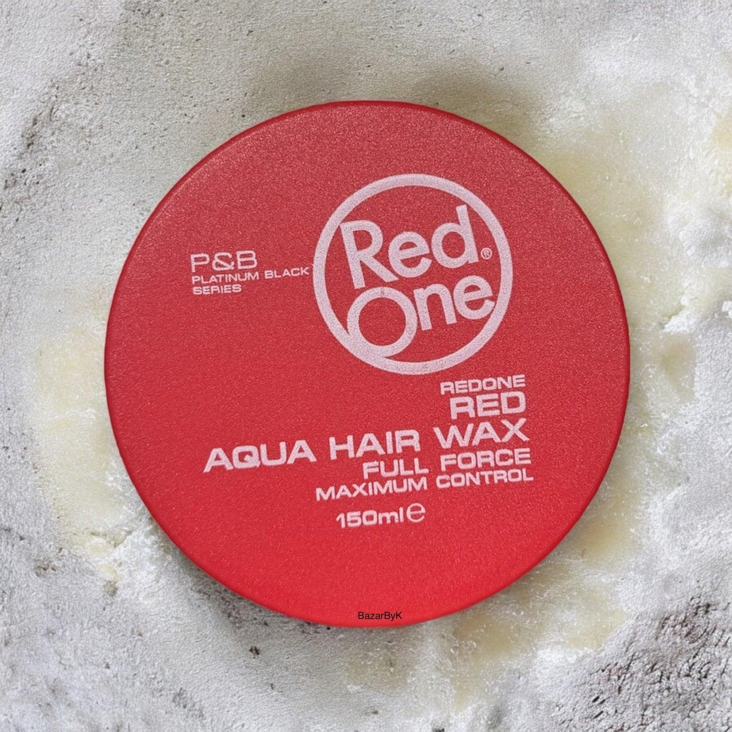 Cire Coiffante Red One Rouge - Aqua Hair Wax Fixation Maximum 150 ml - BAZAR BY K