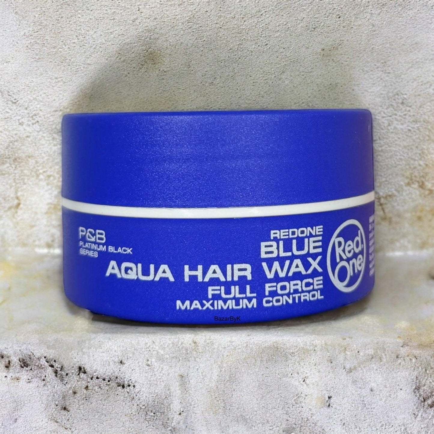 Cire Coiffante Red One Bleu - Aqua Hair Wax Fixation Forte 150 ml - BAZAR BY K