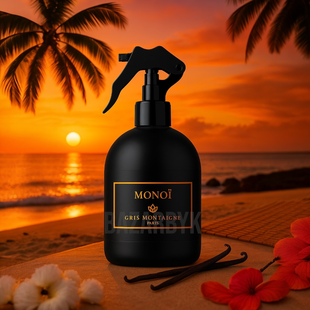 Parfum d’Interieur et Textile - Monoï - Gris Montaigne