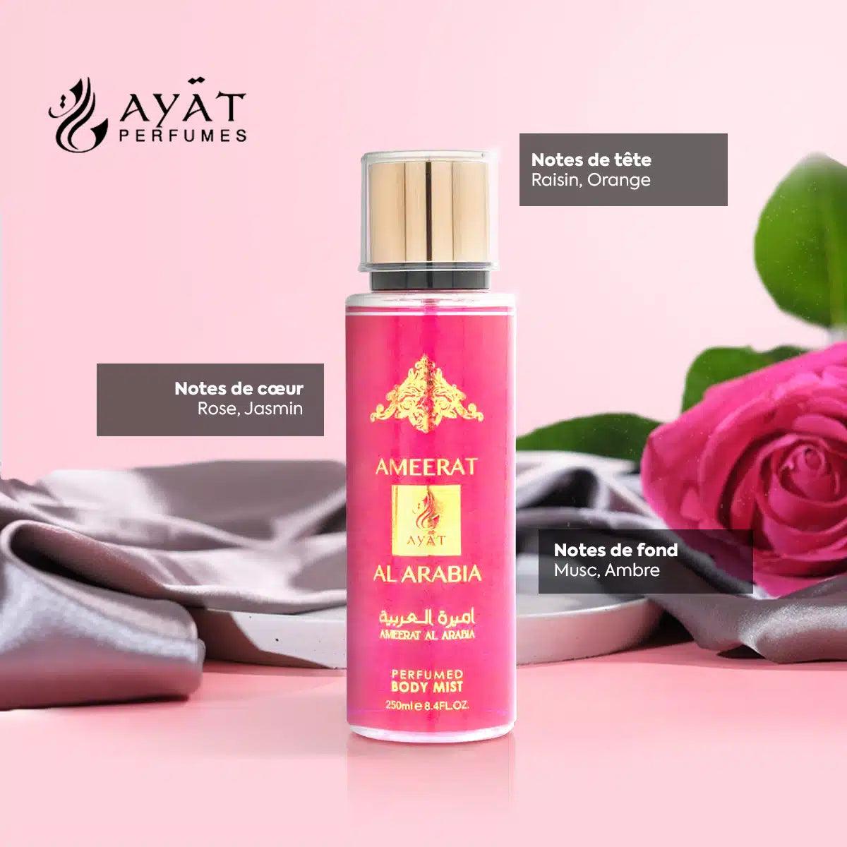 Brume Corporelle Ameerat Al Arabia – Ayat Perfumes - BAZAR BY K