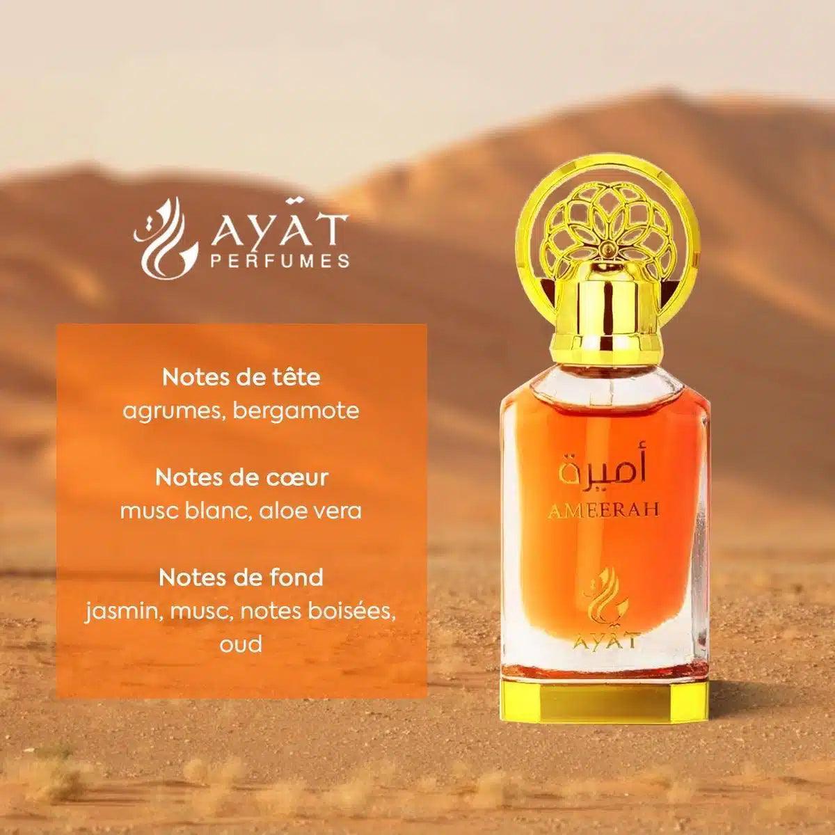 Huile Parfumée Ameerah – Ayat Perfumes – 12 ml - BAZAR BY K