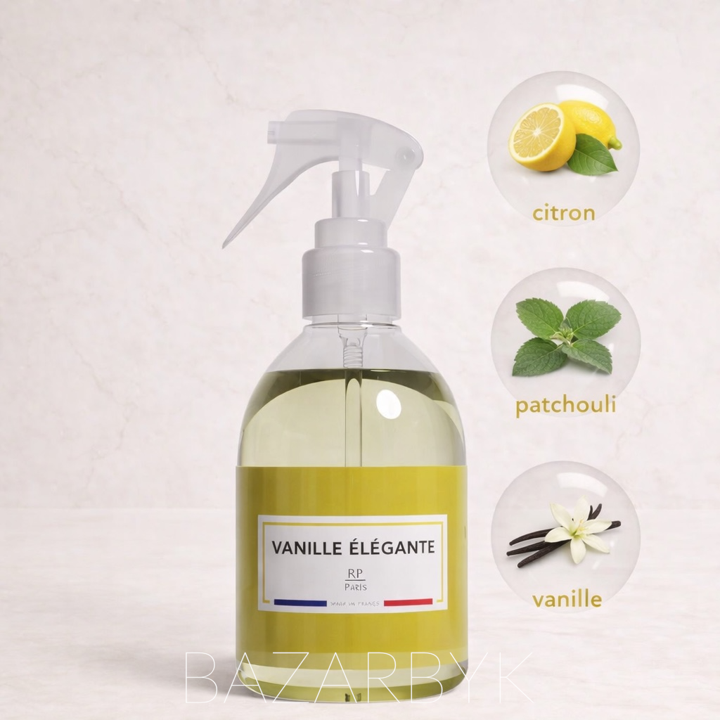 Parfum d’Intérieur et Textile - Vanille Élégante - RP Paris