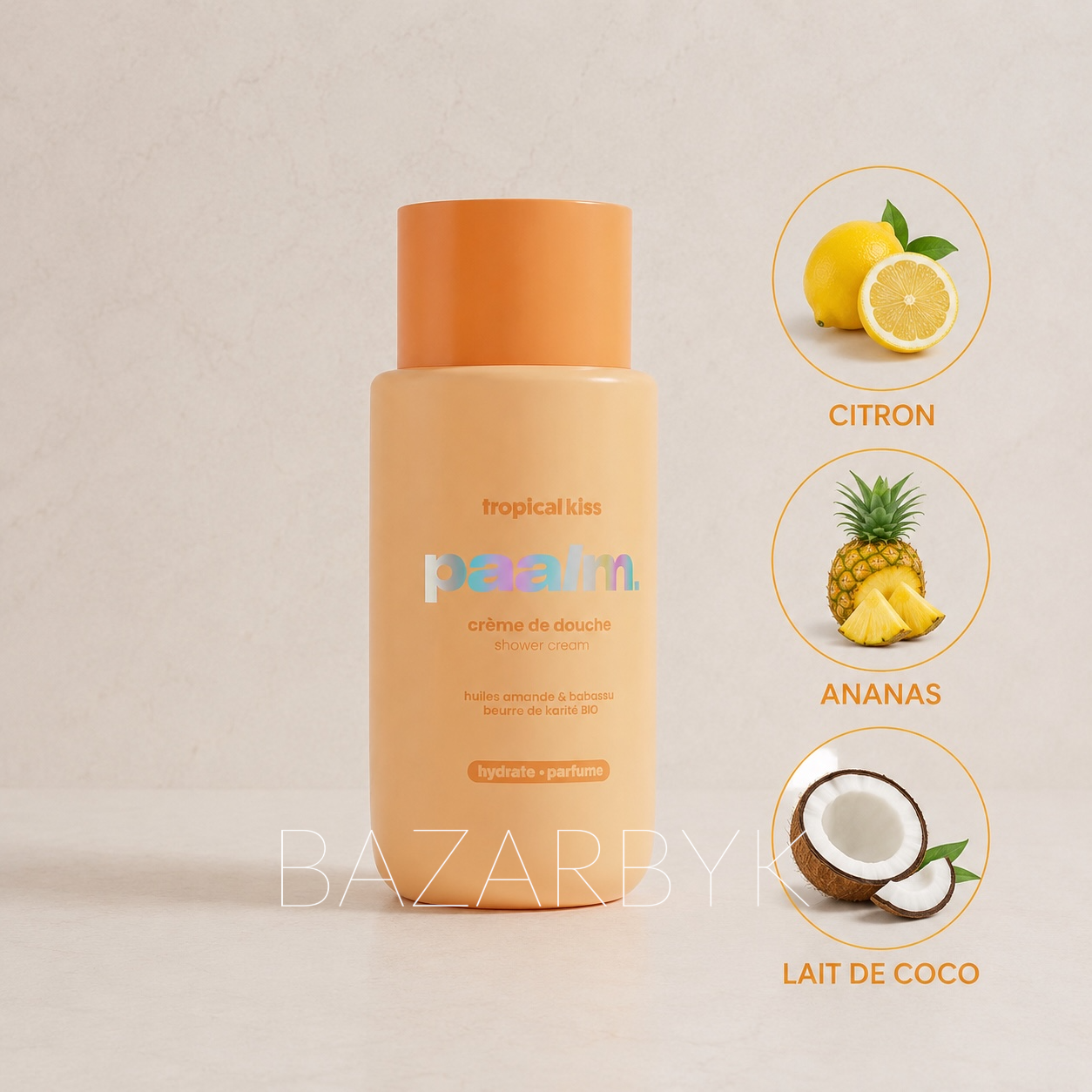 Tropical Kiss - Crème de Douche - Paalm Cosmetics