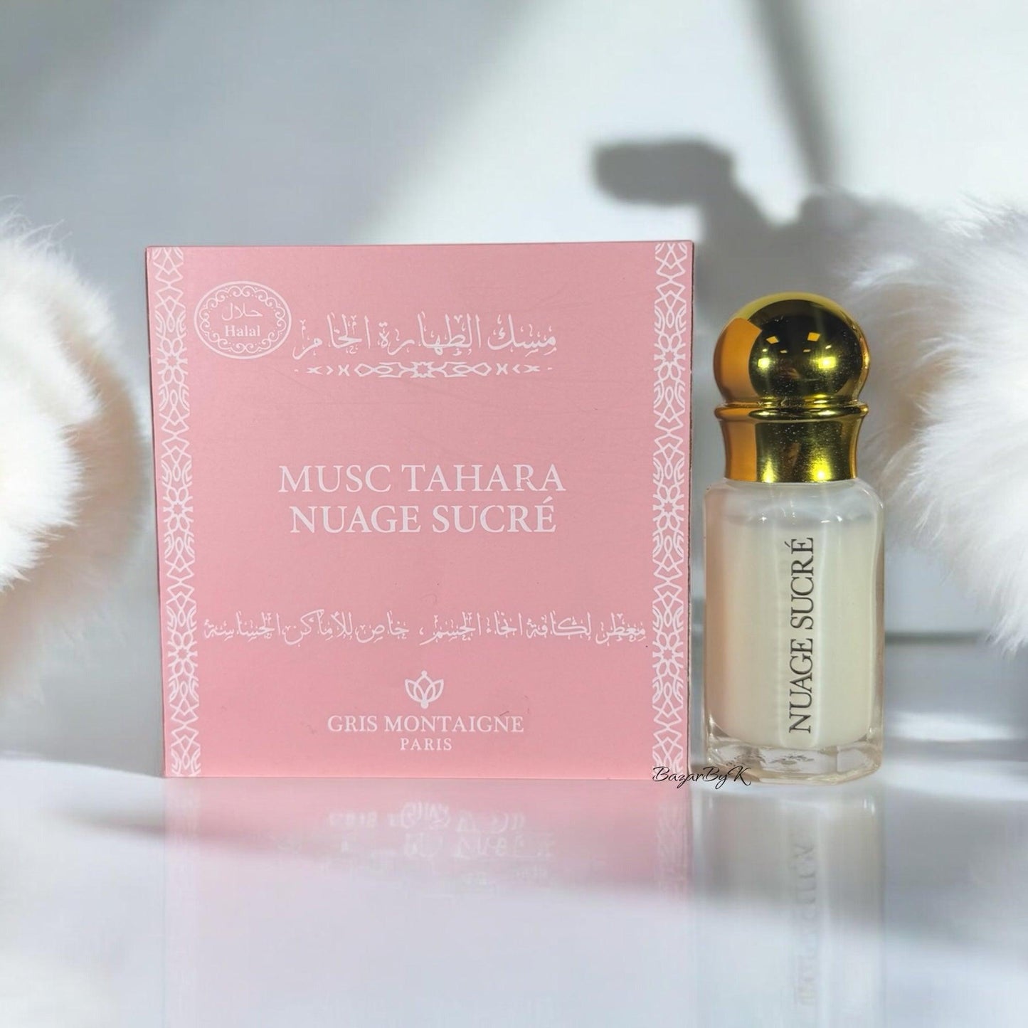 Nuage Sucré – Musc Tahara 12ml - Gris Montaigne - BAZAR BY K