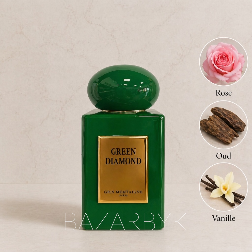 Green Diamond - Gris Montaigne - Extrait de Parfum - 75ml