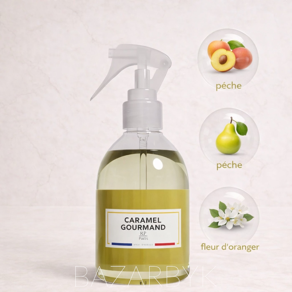 Parfum d’Intérieur et Textile - Caramel gourmand - RP Paris