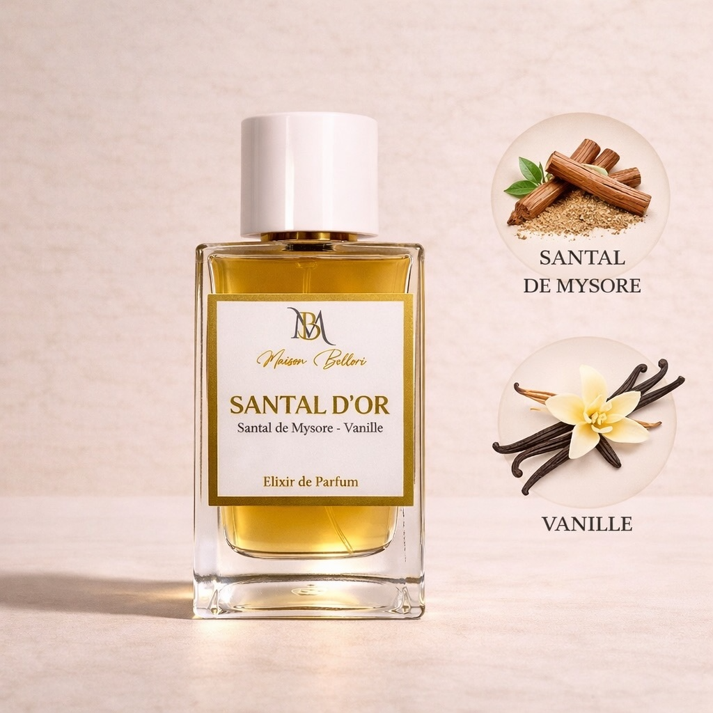 Santal d’Or - Maison Bellori - Elixir de Parfum