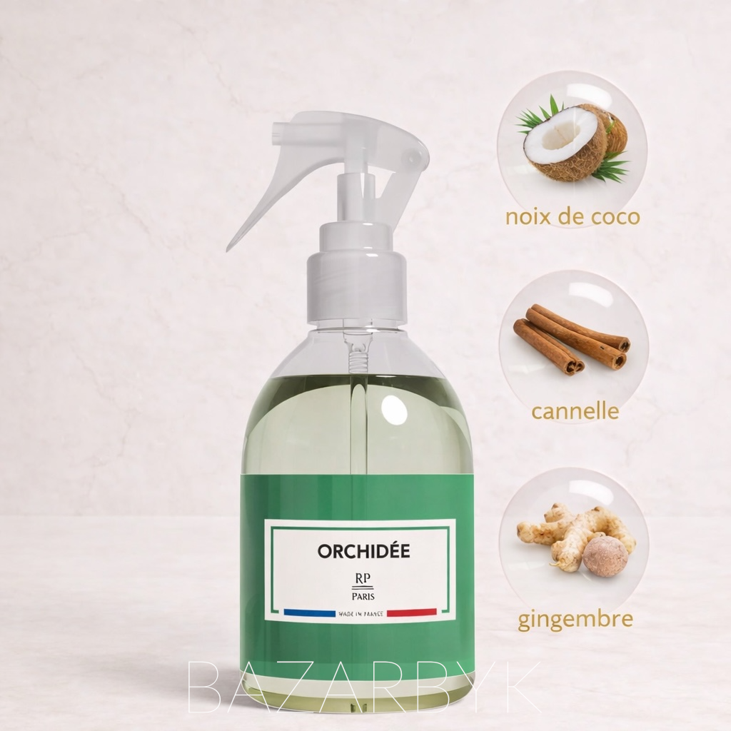 Parfum d’Intérieur et Textile - orchidée - RP Paris