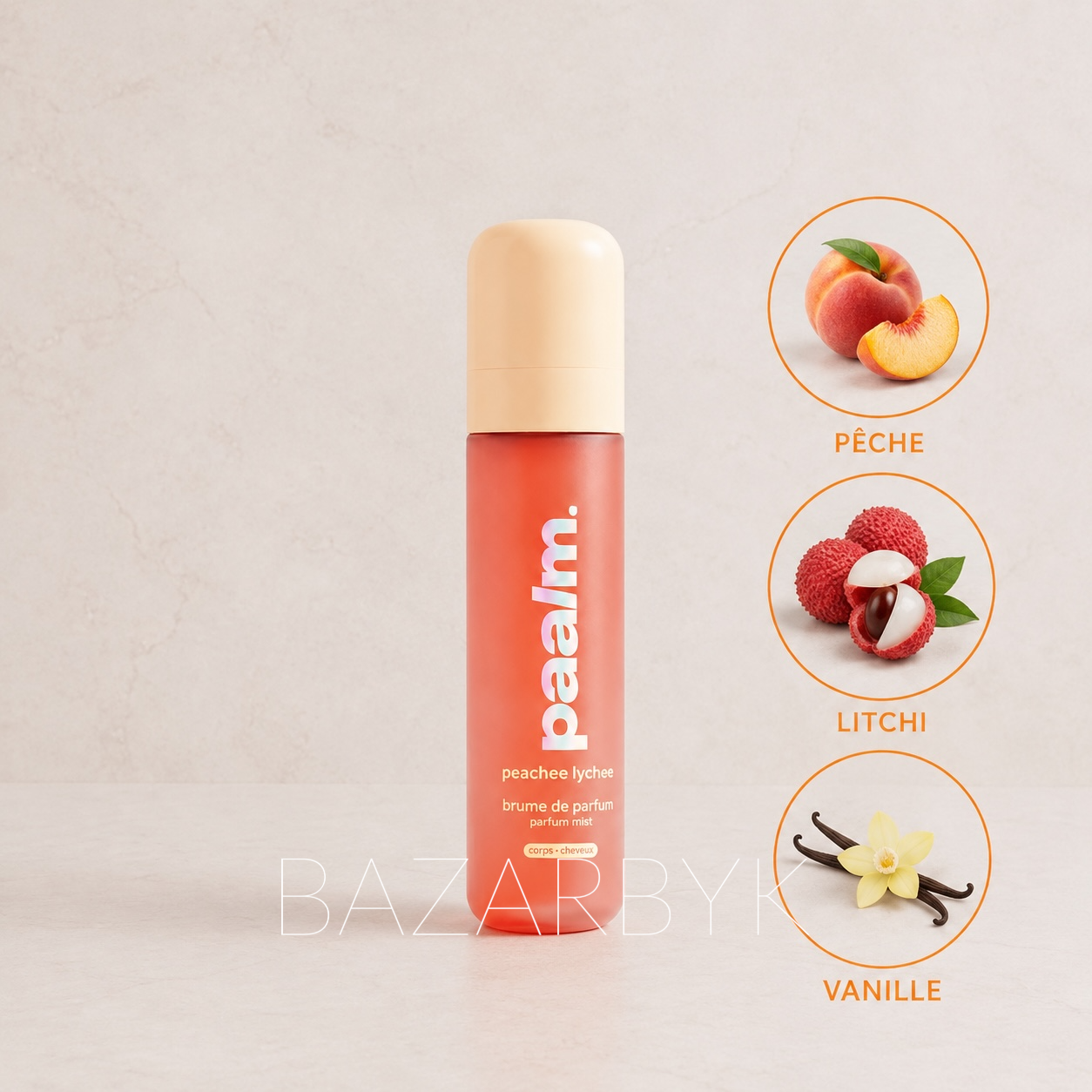Peachee Lychee - Brume de Parfum - Paalm Cosmetics