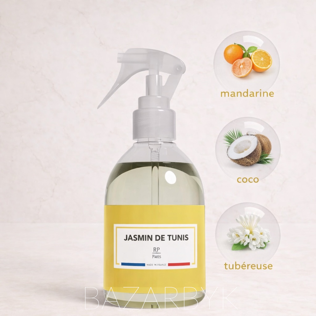 Parfum d’Intérieur et Textile - Jasmin De Tunis - RP Paris