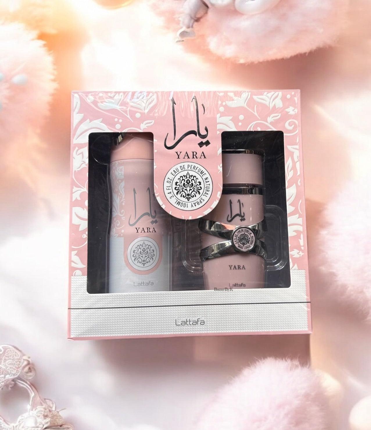 Coffret Yara - Lattafa - BAZAR BY K