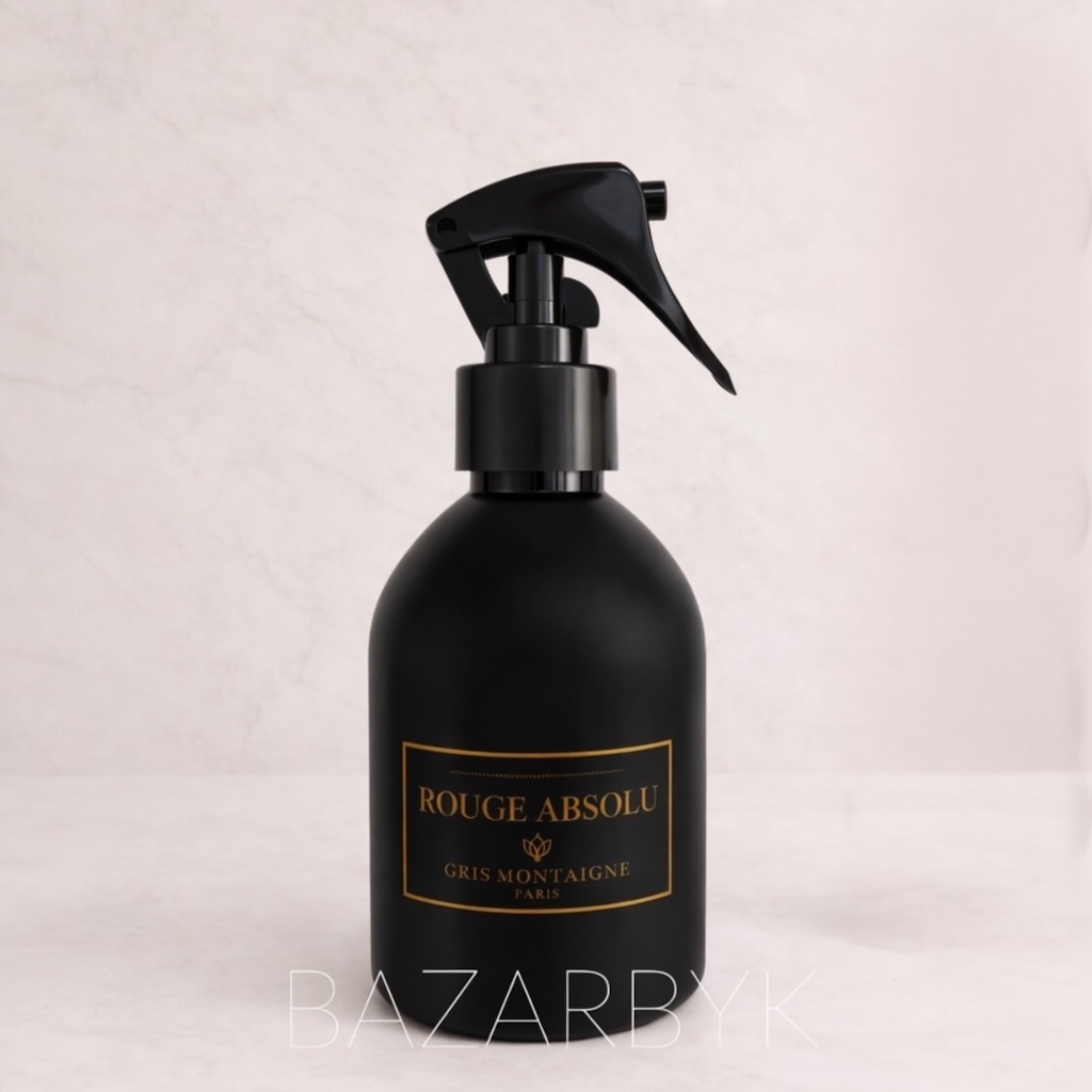 Parfum d’Intérieur et Textile - Rouge Absolu - Gris Montaigne