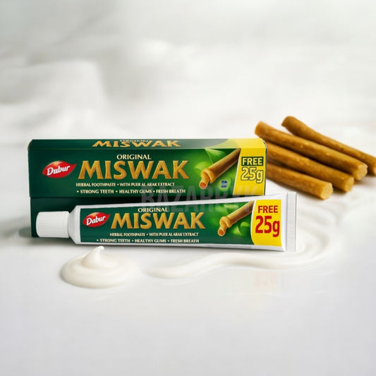 Dentifrice Miswak Original 75g - Soin Dentaires Naturels
