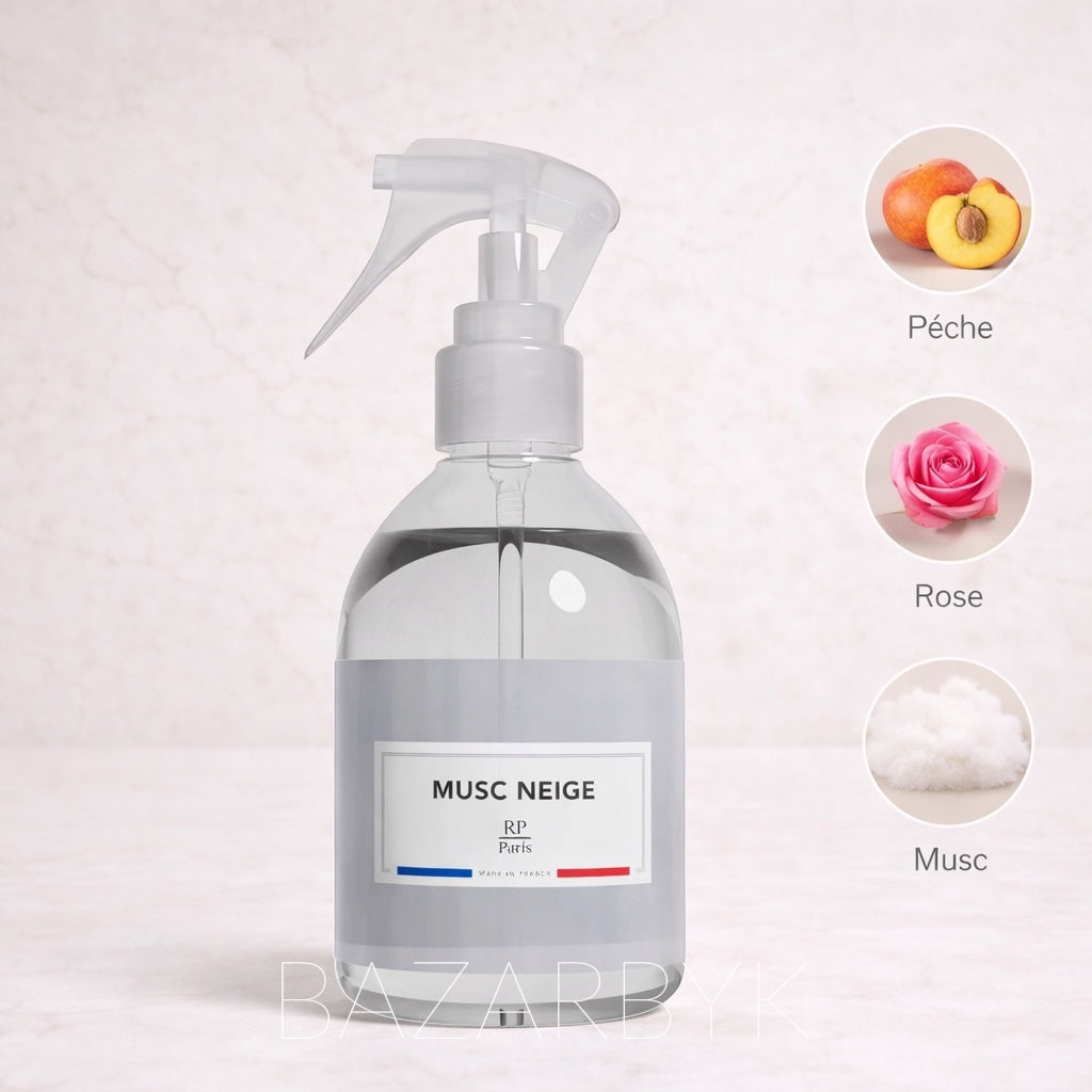 Parfum d’Intérieur et Textile - Musc Neige - RP Paris