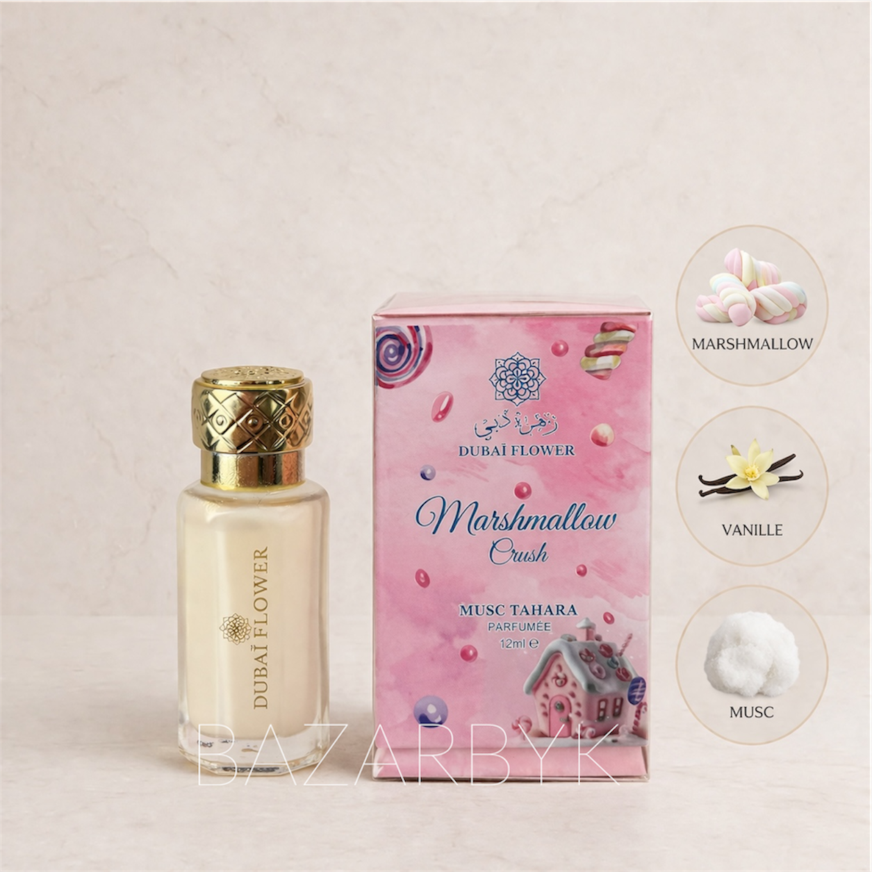 Musc Tahara - Marshmallow Crush - Dubai Flower