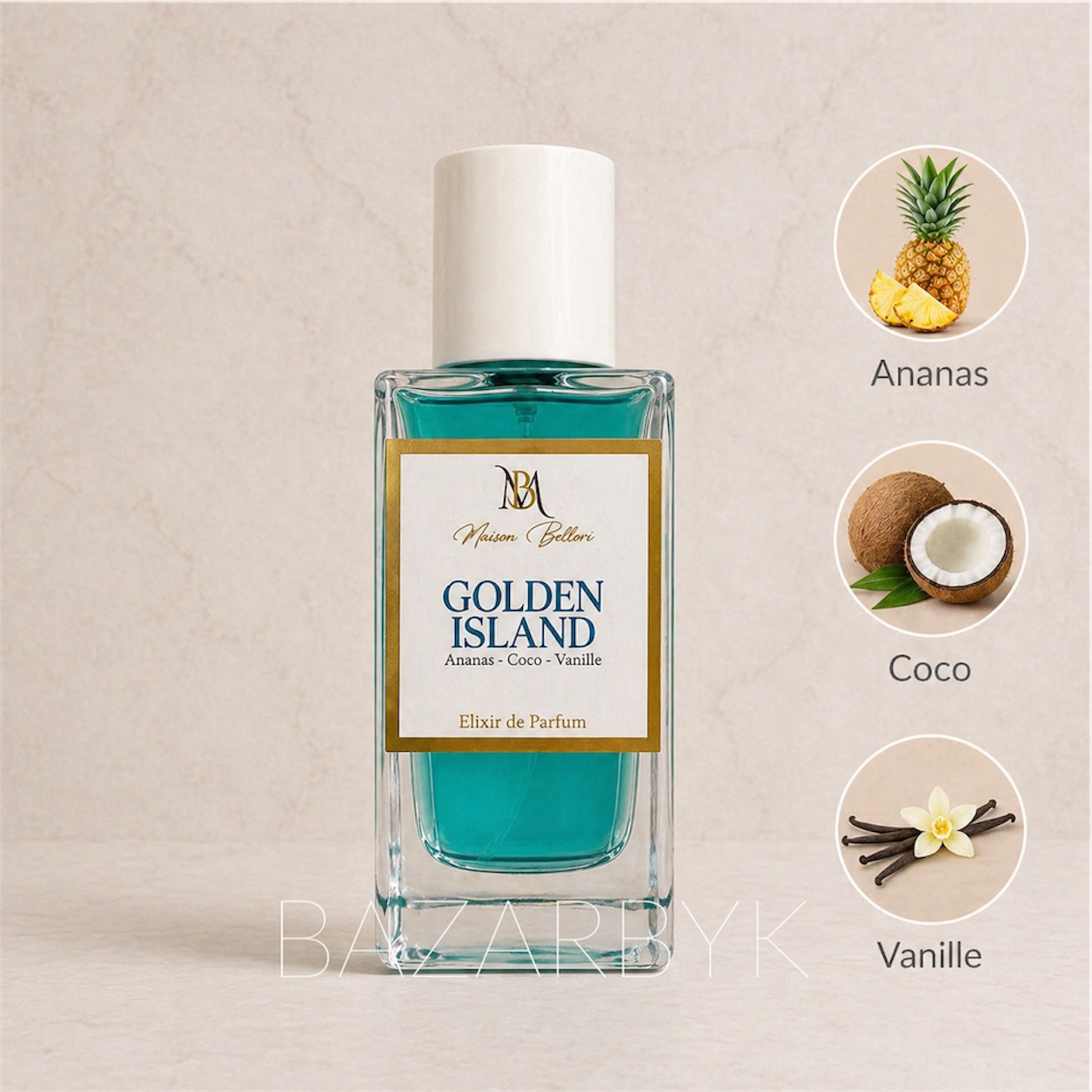 Golden Island - Maison Bellori - Elixir de Parfum