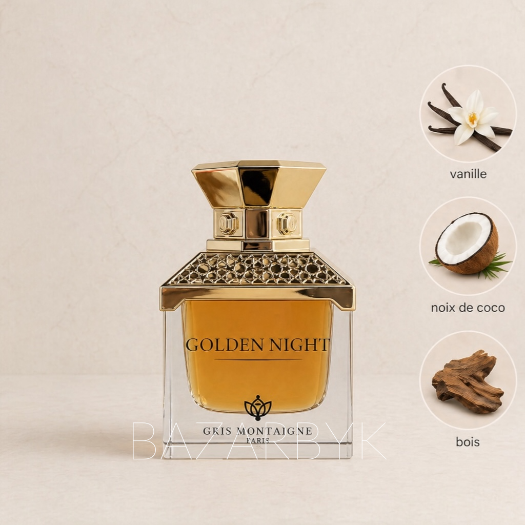 Golden Night - Gris Montaigne - Extrait de Parfum - 100ml