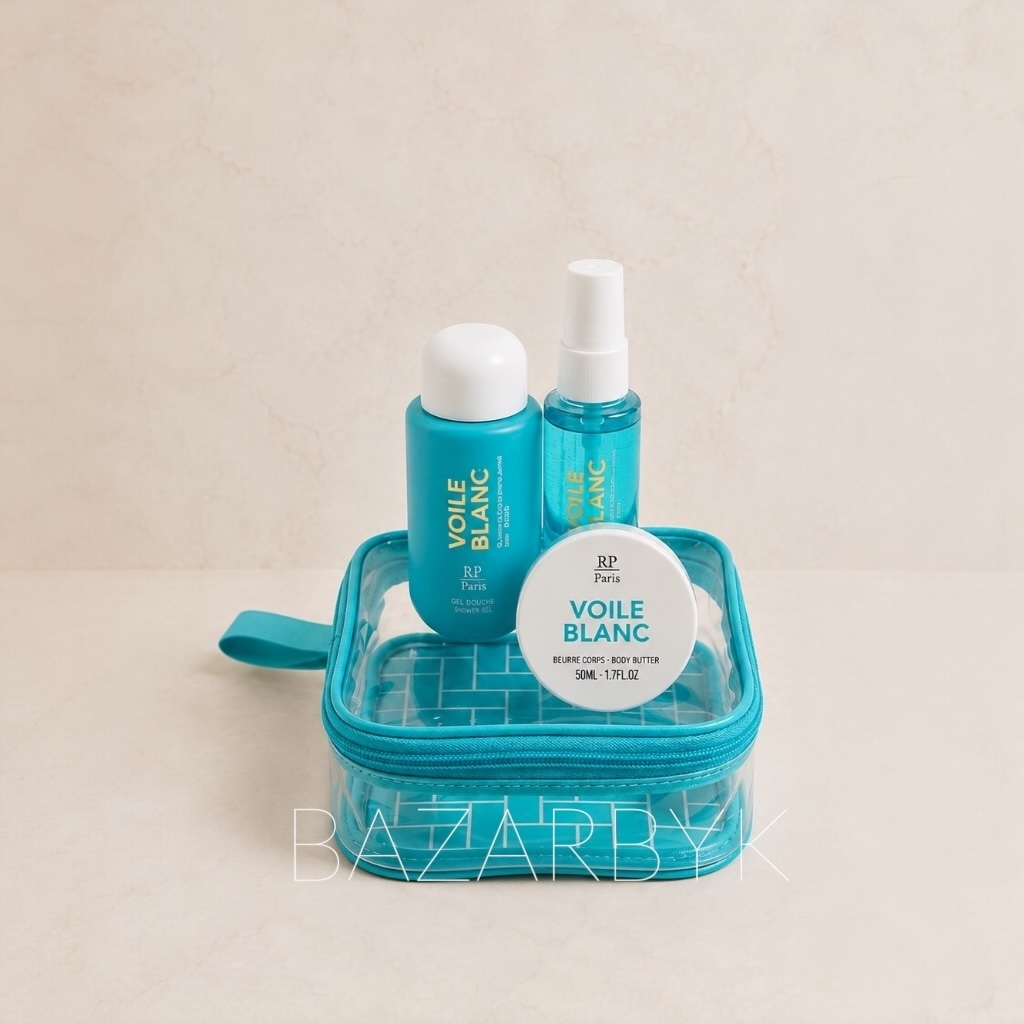 Travel Set Pop Voile Blanc – RP Paris