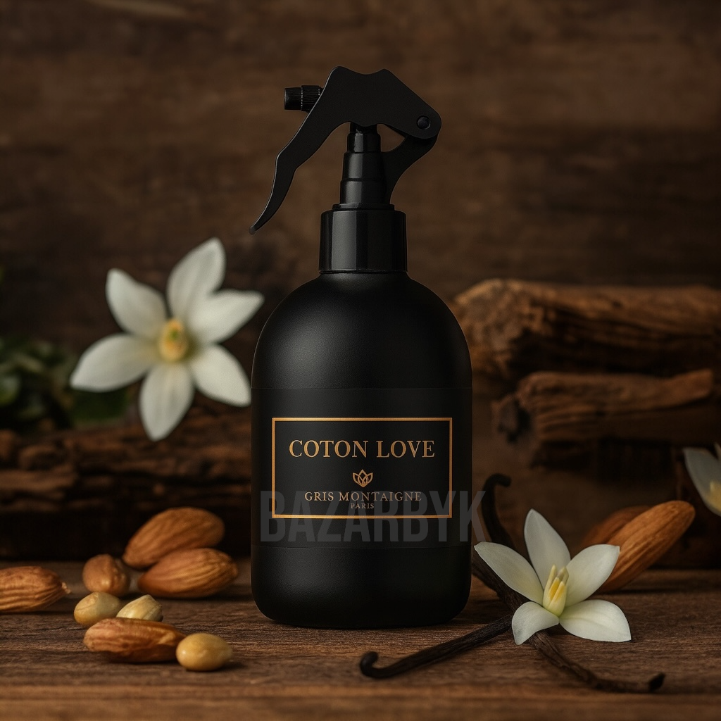 Parfum d’Interieure et Textile - Cotton Love - Gris Montaigne