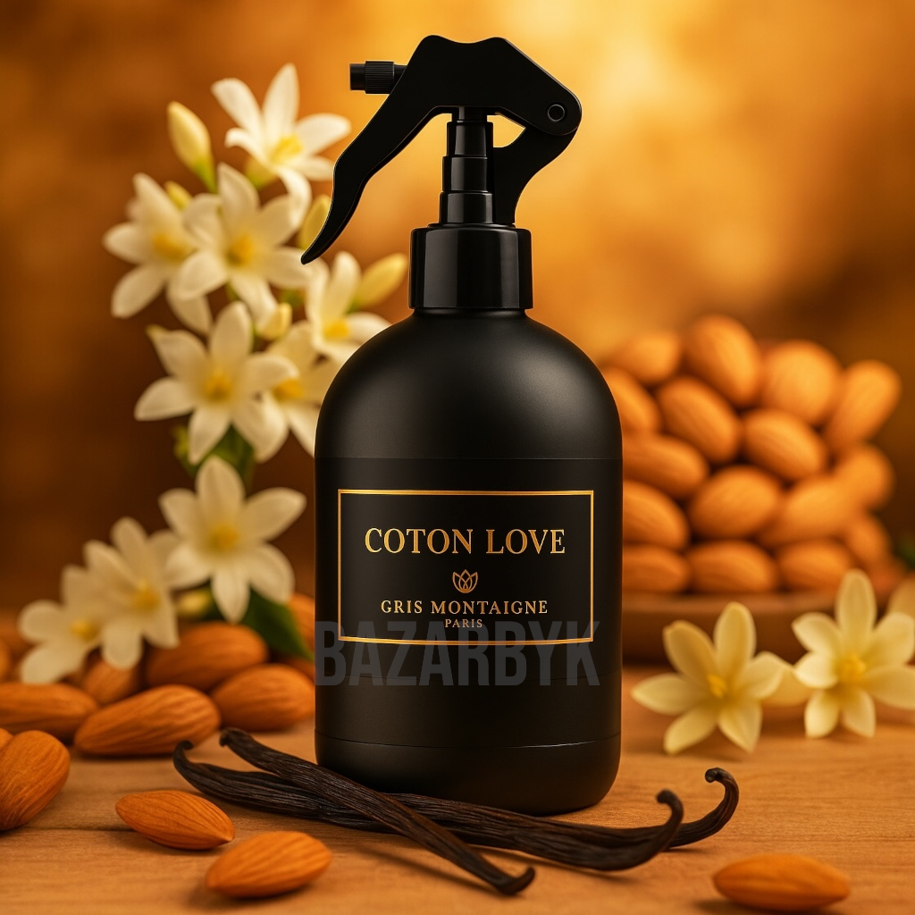 Parfum d’Interieure et Textile - Cotton Love - Gris Montaigne