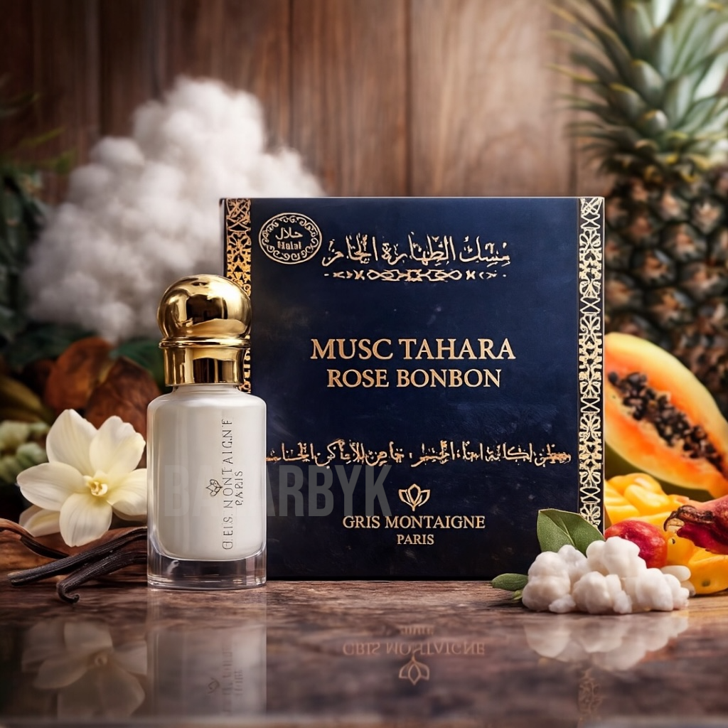 Rose Bonbon - Musc Tahara - Gris Montaigne
