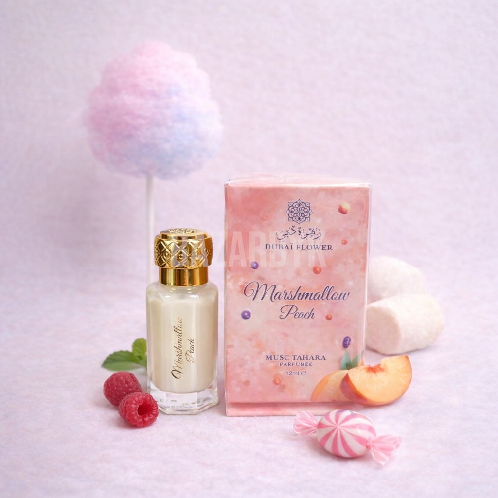 Musc Tahara Marshmallow Peach - Dubai Flower