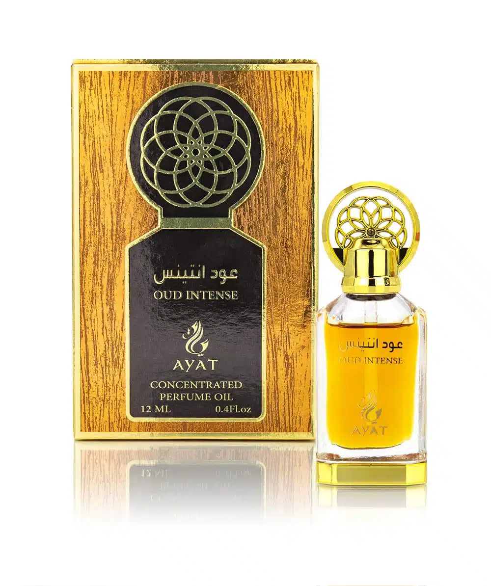 Huile Parfumée Oud Intense – Ayat Perfumes – 12 ml