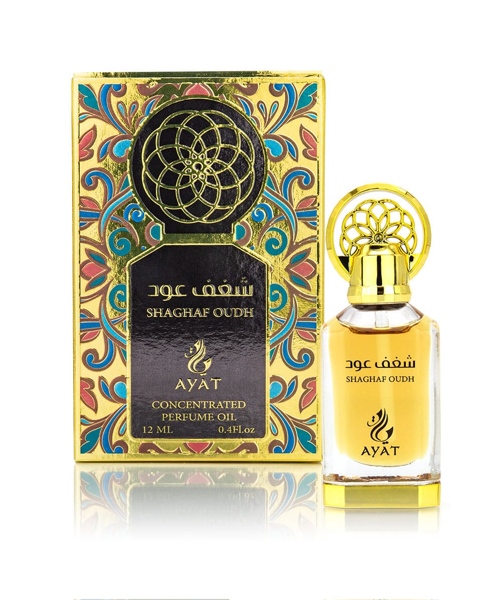 Huile Parfumée Shaghaf Oud – Ayat Perfumes – 12 ml