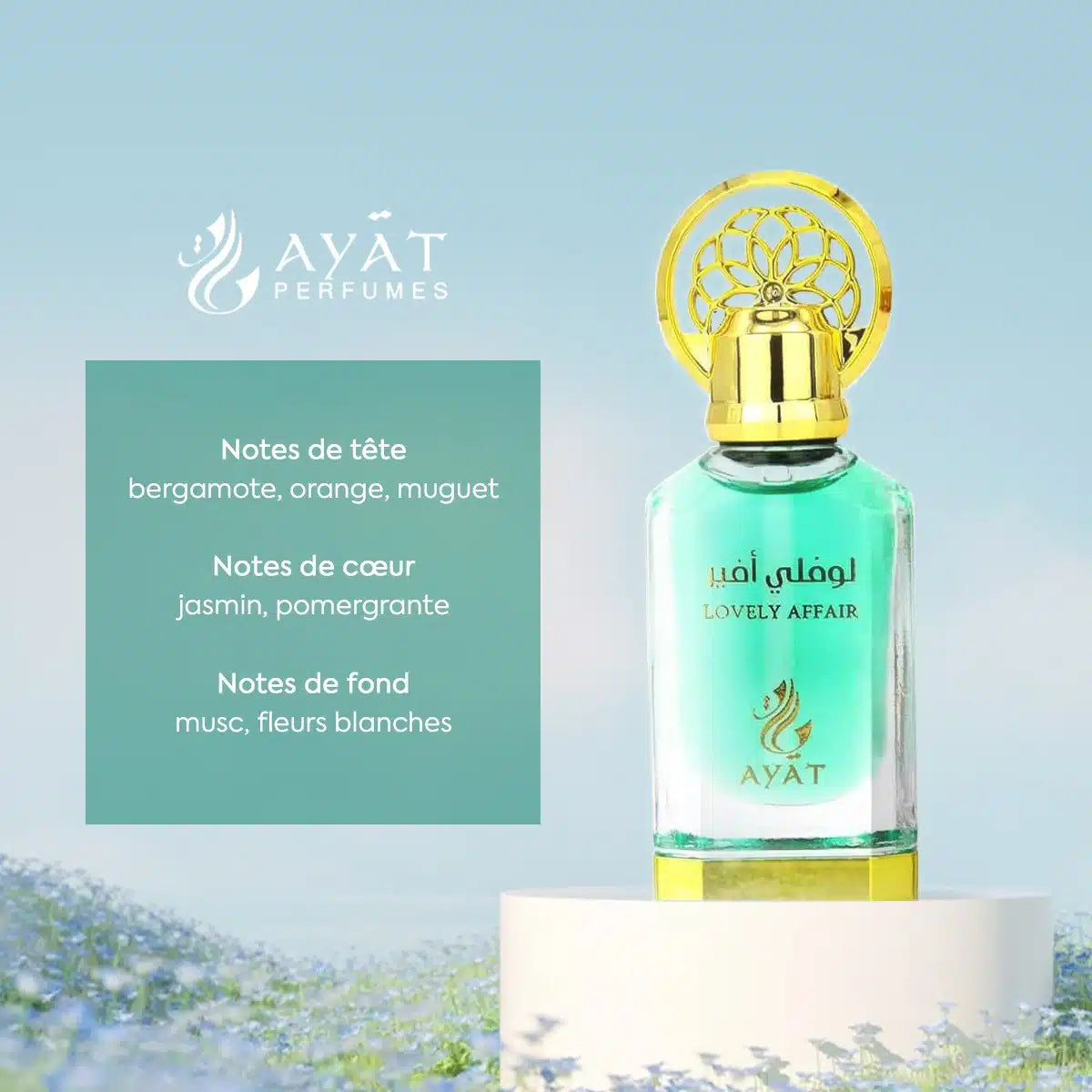 Huile Parfumée Lovely Affair – Ayat Perfumes – 12 ml