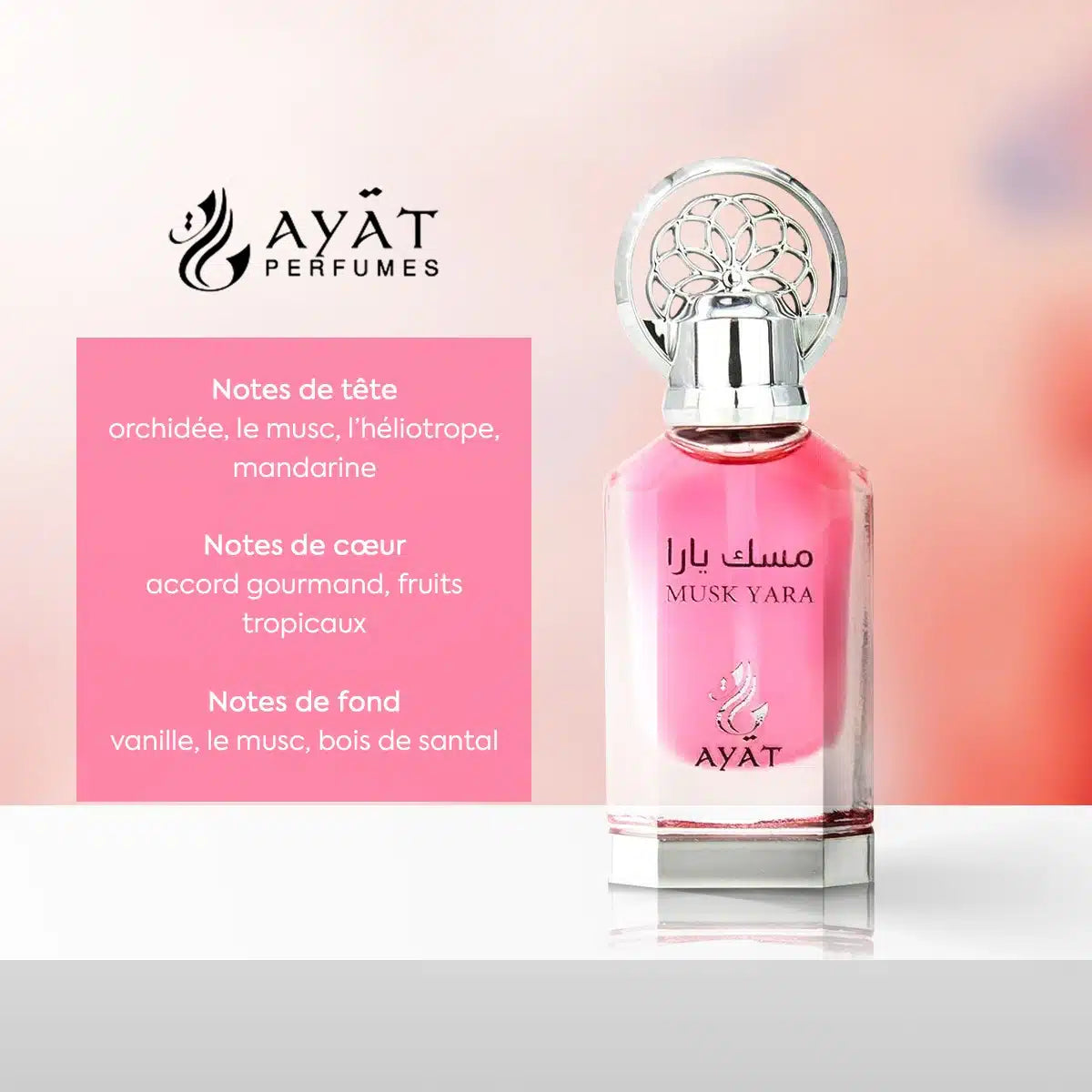 Huile Parfumée Musk Yara – Ayat Perfumes – 12 ml