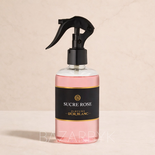 Spray Textile Sucre Rose · 250 ml · Parfums d’Or Blanc