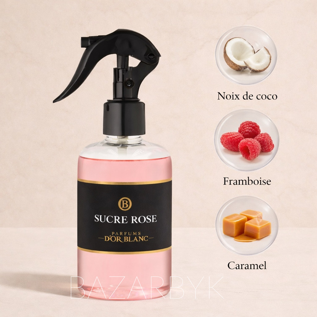Spray Textile Sucre Rose