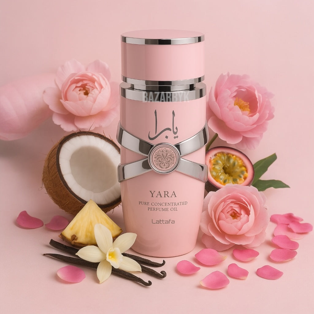 Huile Parfumée Yara Rose - Lattafa - 20ML