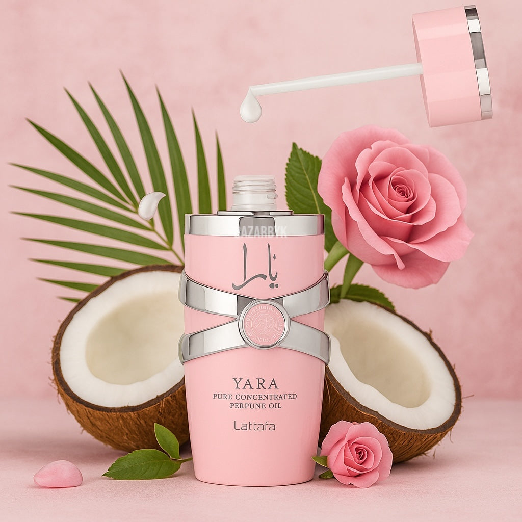 Huile Parfumée Yara Rose - Lattafa - 20ML
