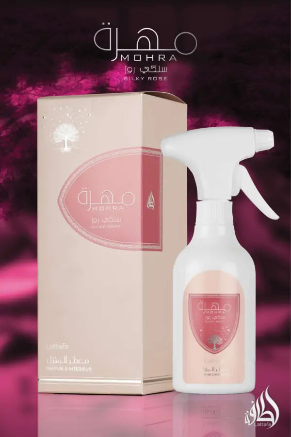 Parfum D’Ambiance - Mohra Silky Rose - Lattafa - 450ml