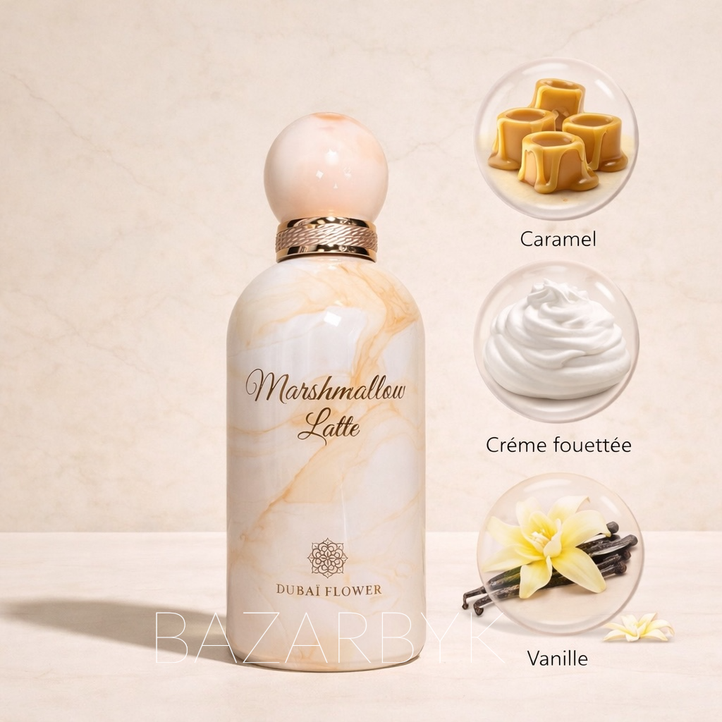 Marshmallow Latte - Dubai Flower