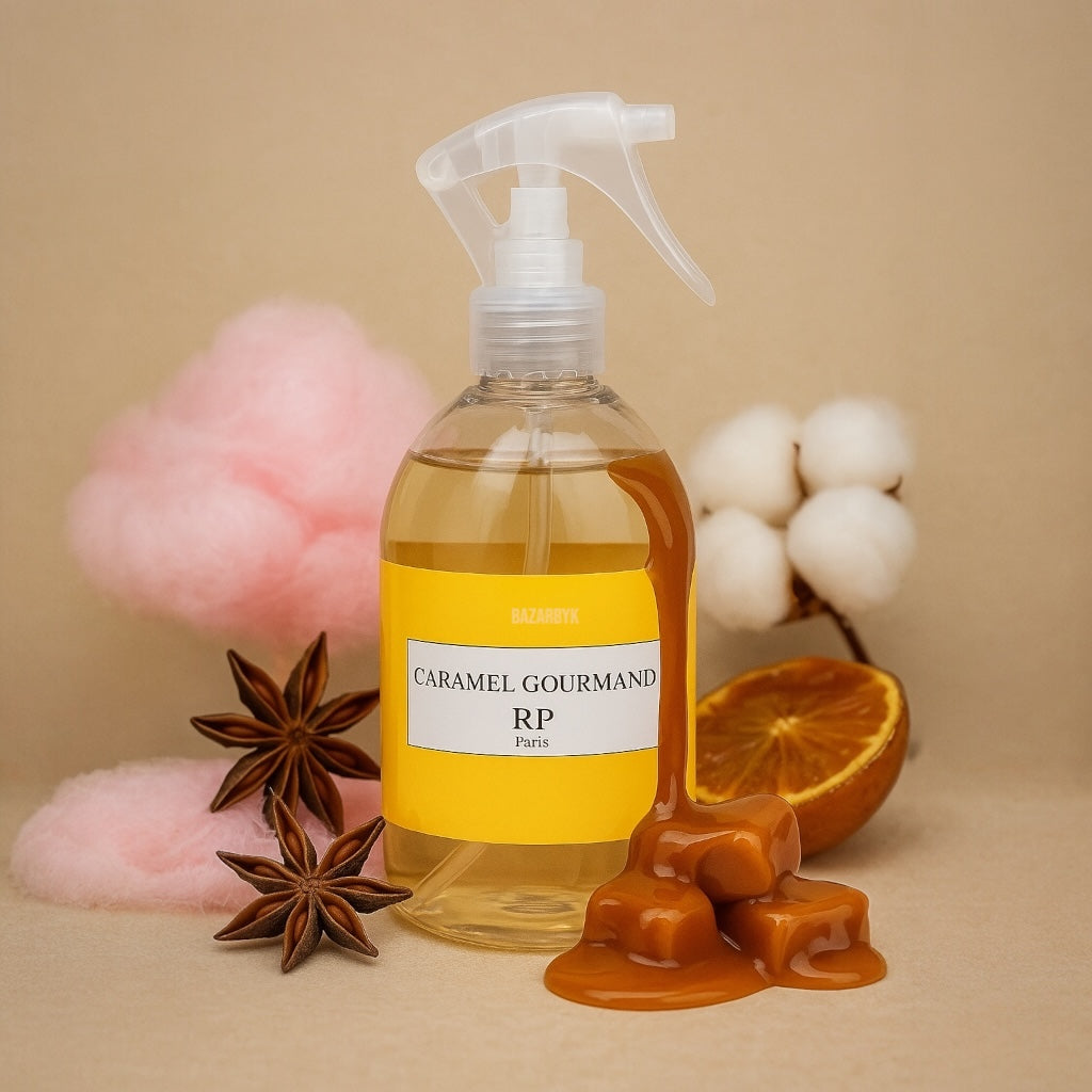 Parfum d’Intérieur et Textile - Caramel gourmand - RP Paris