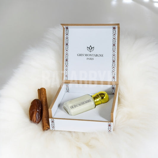 Oud Cachemire – Musc Tahara 12ml - Gris Montaigne