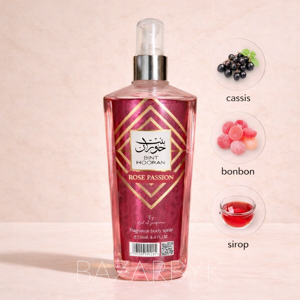 Brume Parfumée - Rose Passion Bint Hooran - Ard Al Zafaaran