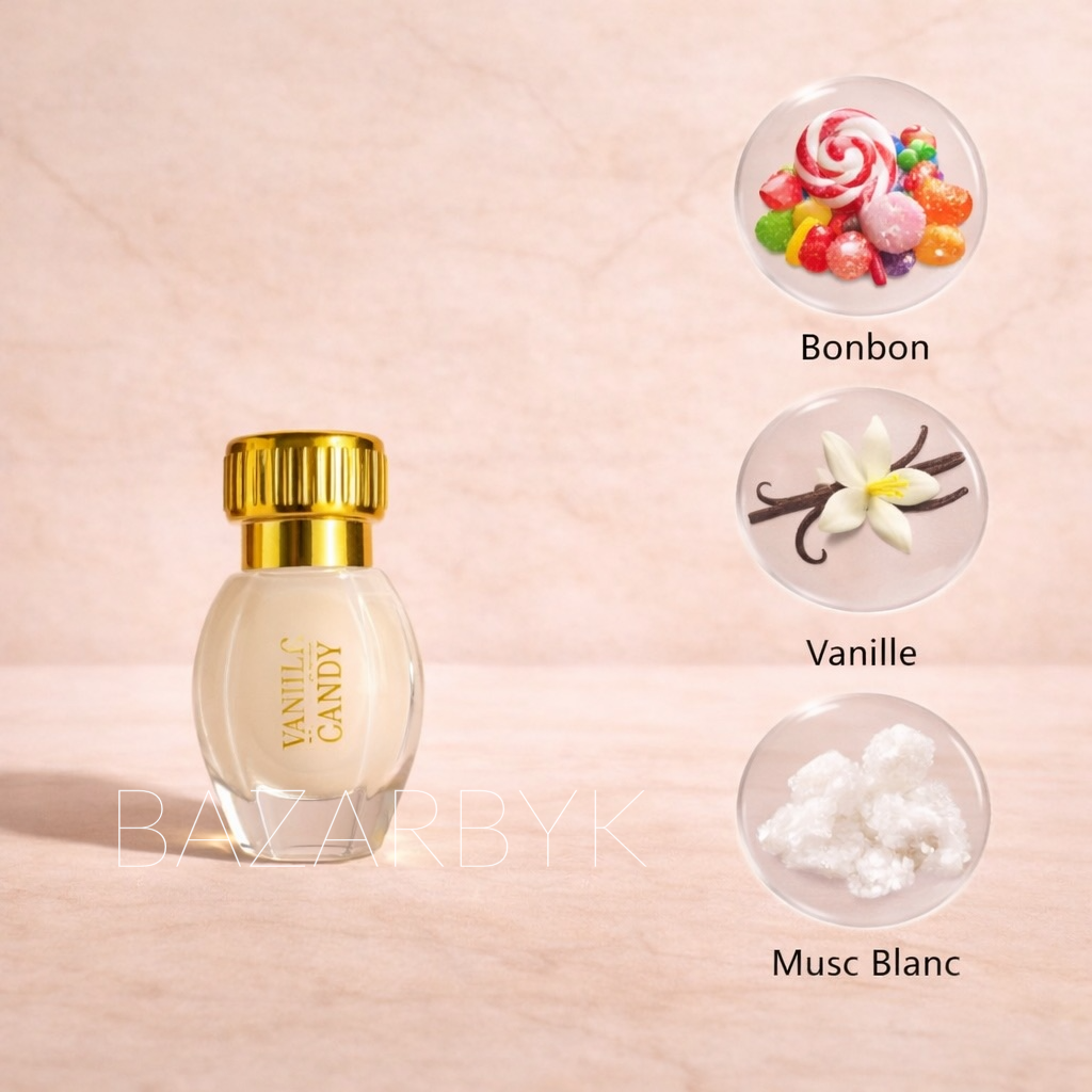 Musc Tahara - Vanilla Candy - Gris Montaigne