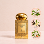 Majorelle Gold Gris Montaigne, flacon et coffret