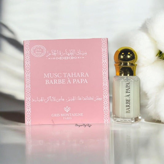 Barbe à Papa – Musc Tahara 12ml - Gris Montaigne - BAZAR BY K