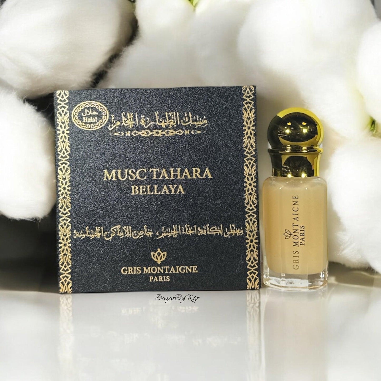 Bellaya – Musc Tahara 12ml - Gris Montaigne - BAZAR BY K