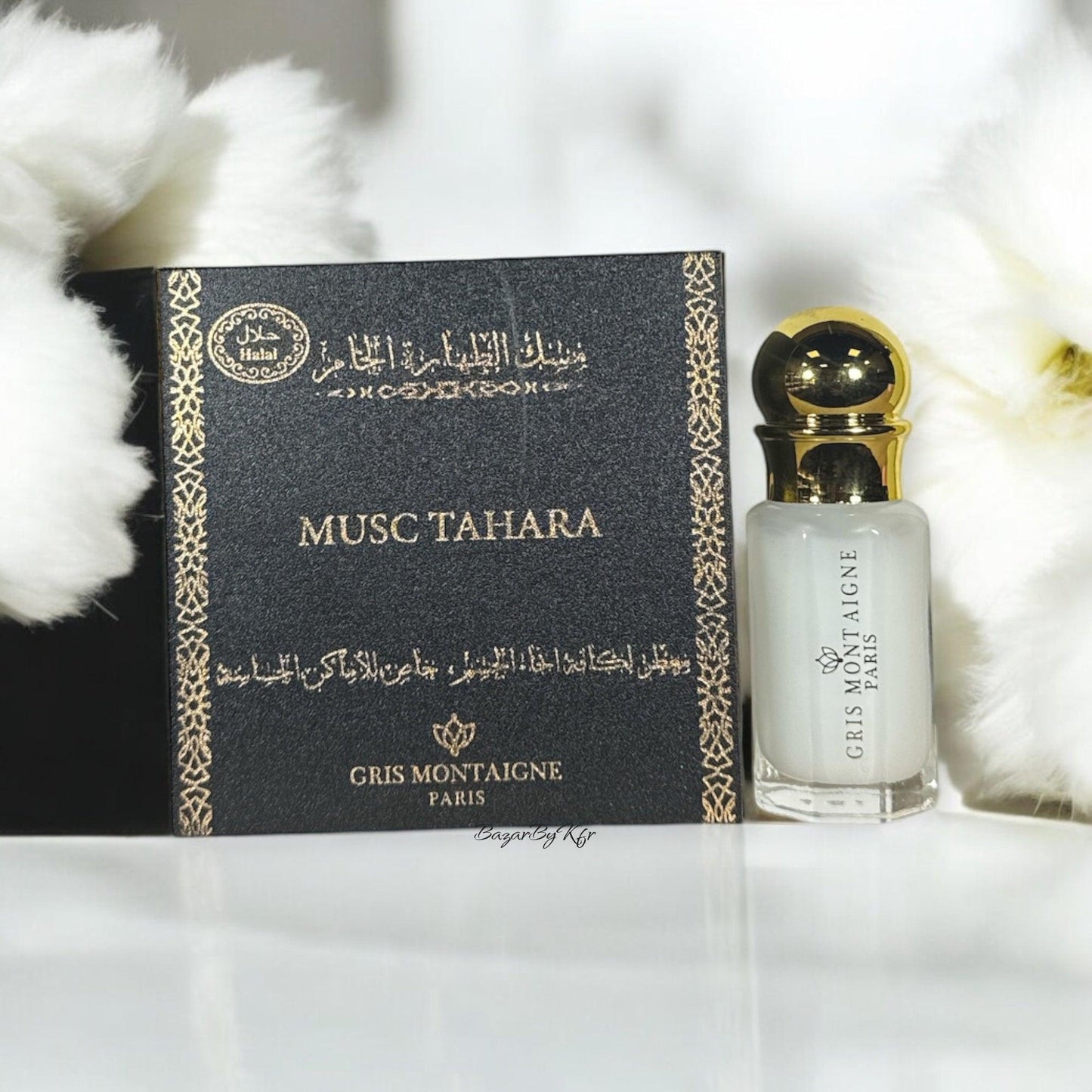 Musc Tahara 12ml - Gris Montaigne - BAZAR BY K